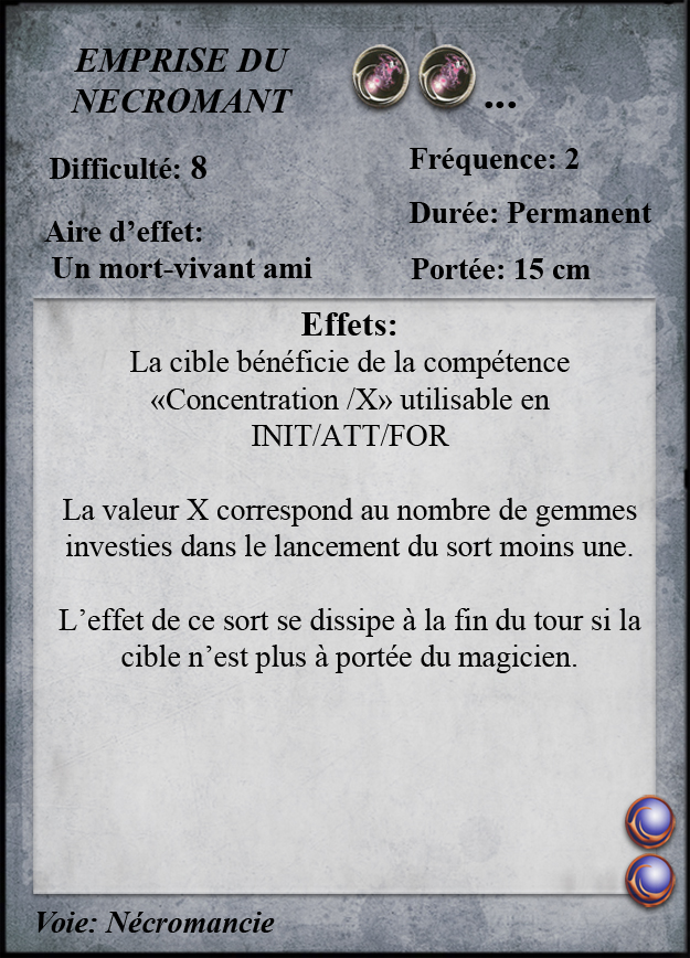 Emprise du necromant